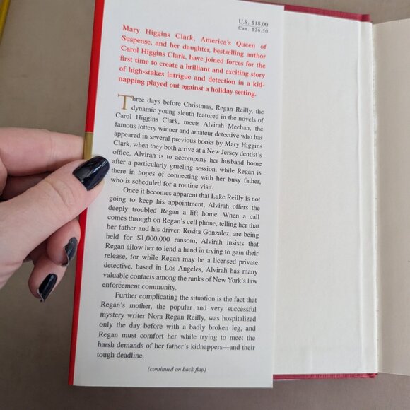 Deck the Halls by Mary Higgins Clark & Carol Higgins Clark Hard Cover Book - Picture 7 of 12